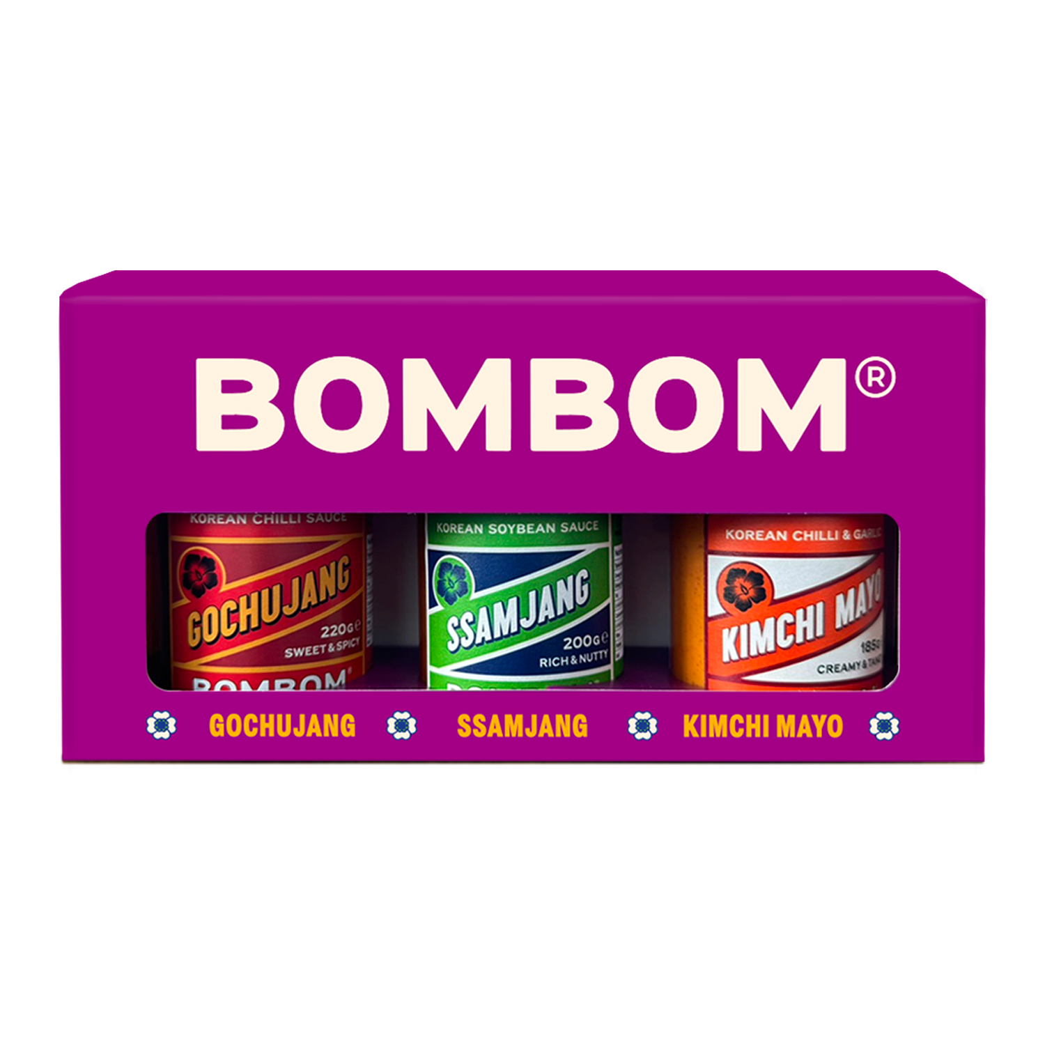 Bombom Trio Sauces