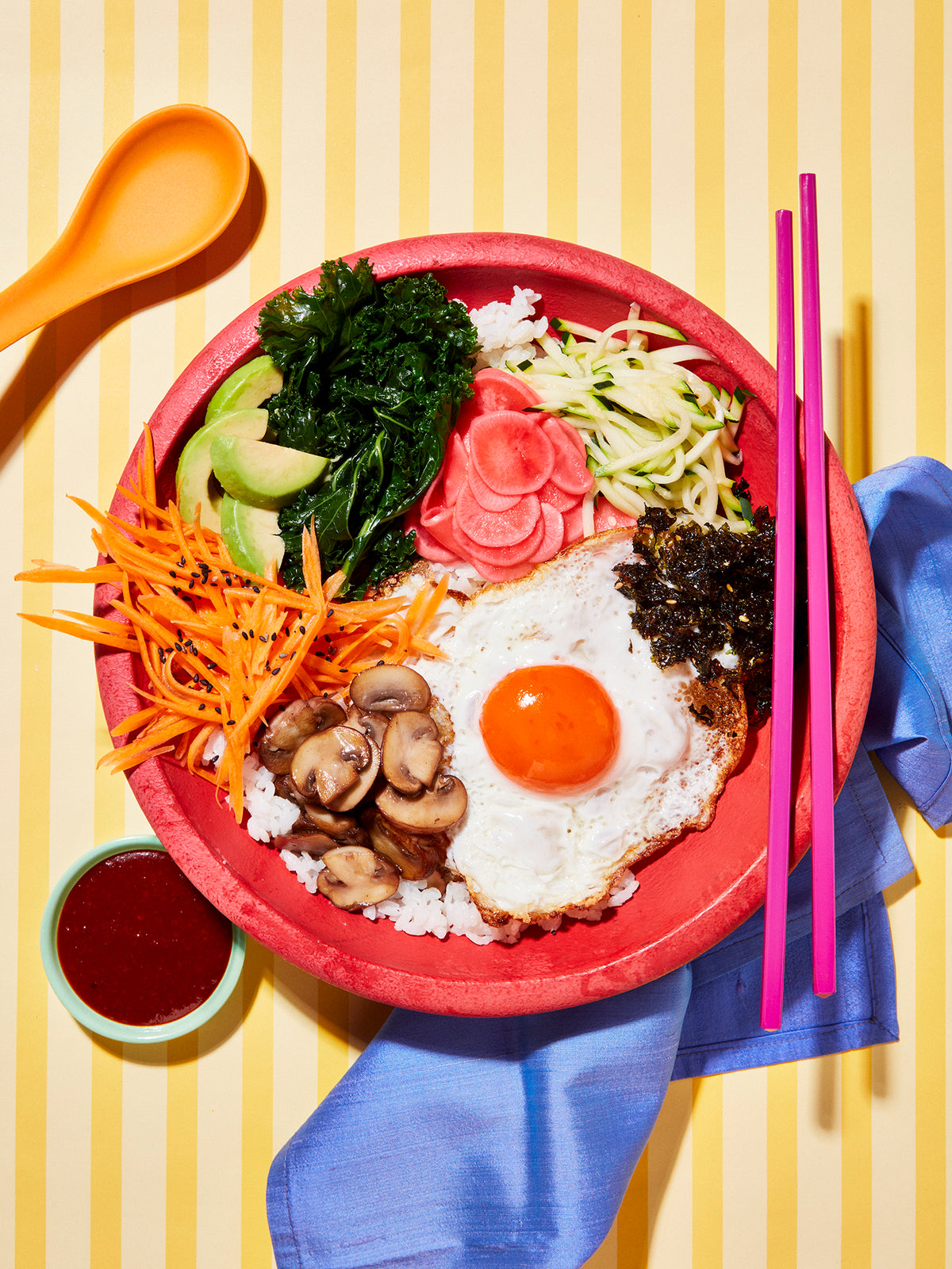 Kibimbap Rice Bibimbap: Korean Rice Bowl โ BOMBOM UK