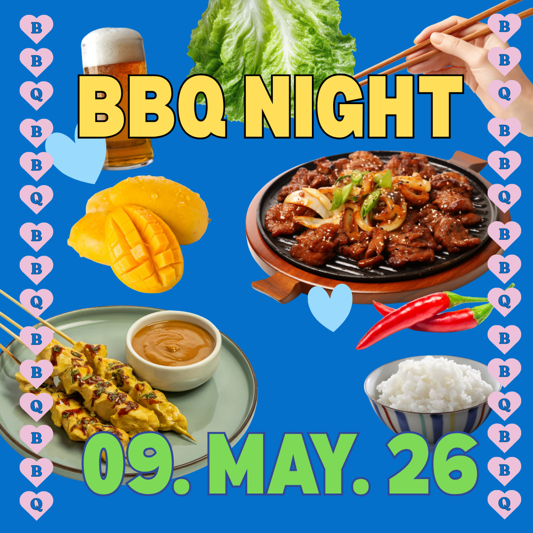 9th MAY : A BBQ NIGHT,  Seoul To Singapore 🇰🇷🇸🇬