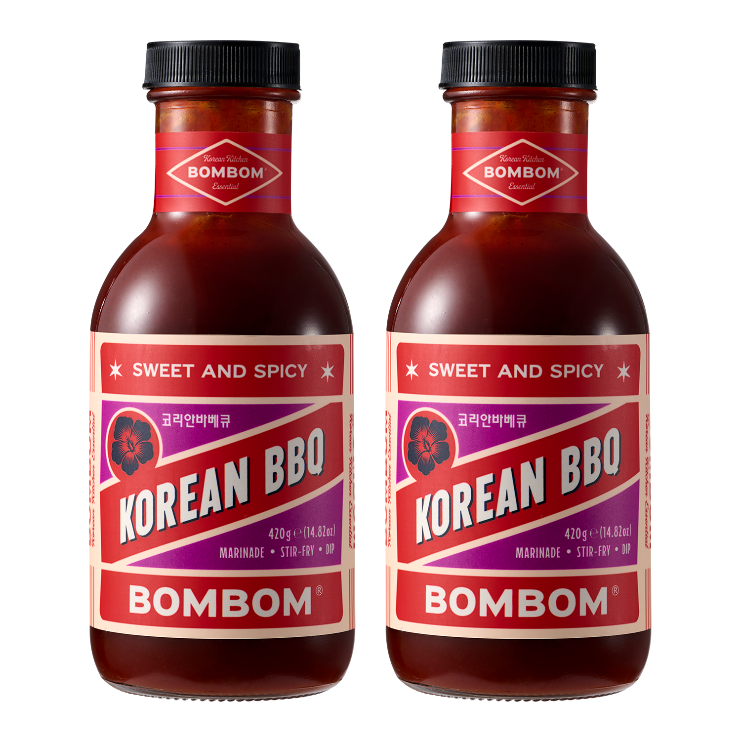 BOMBOM BBQ Sauce Sweet Spicy