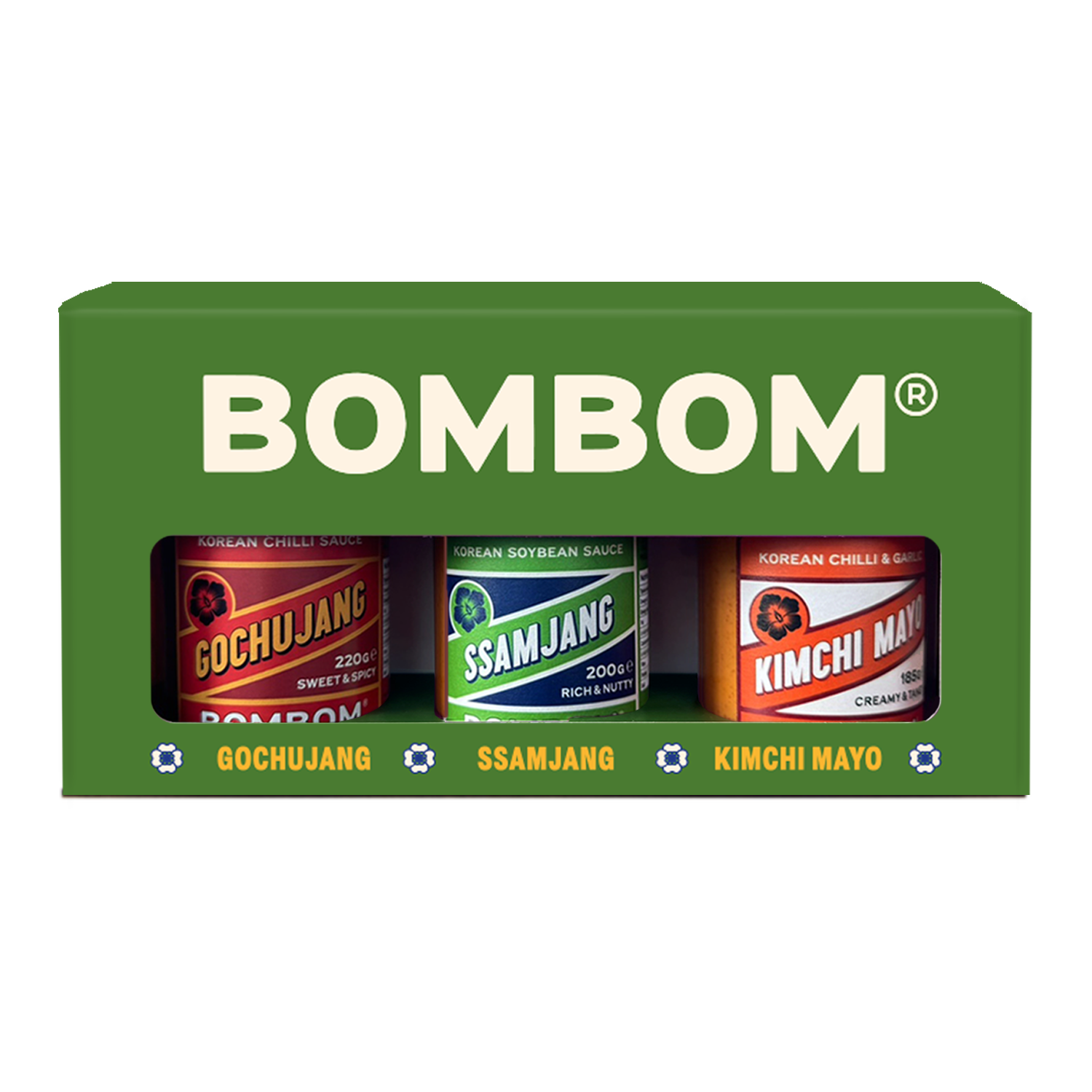 Bombom Trio Sauces